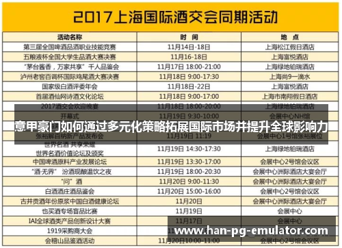 意甲豪门如何通过多元化策略拓展国际市场并提升全球影响力